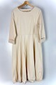 VESTIDO C/VISCOSA MARCO BEIGE