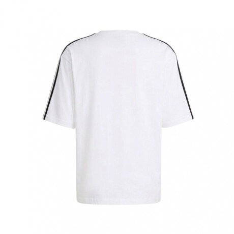 REMERA adidas 3 STRIPE TEE White