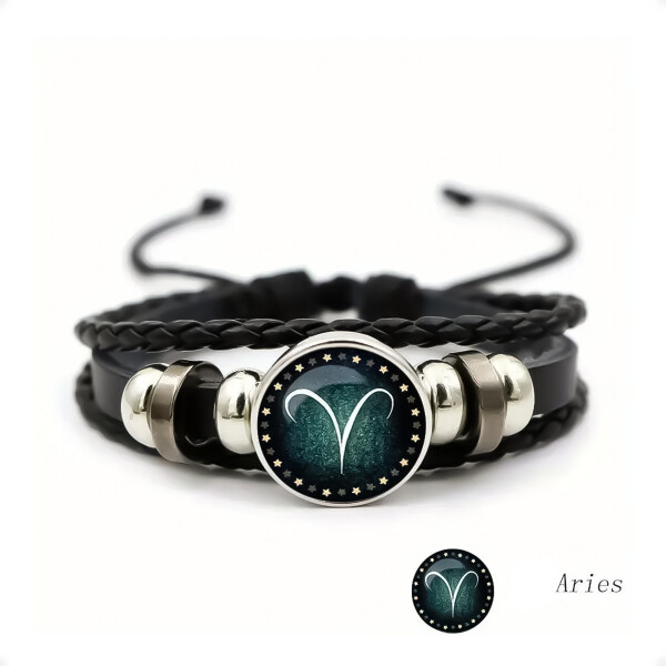 Pulsera De Signo del Zodiaco Aries Pulsera De Signo del Zodiaco Aries
