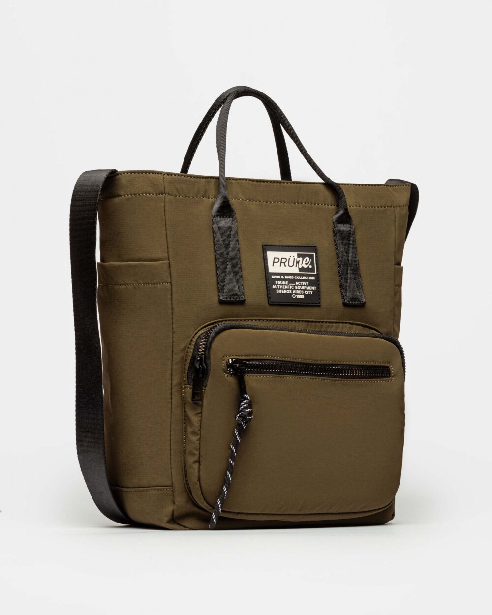 Bolso Al Hombro Forest en Nylon Verde