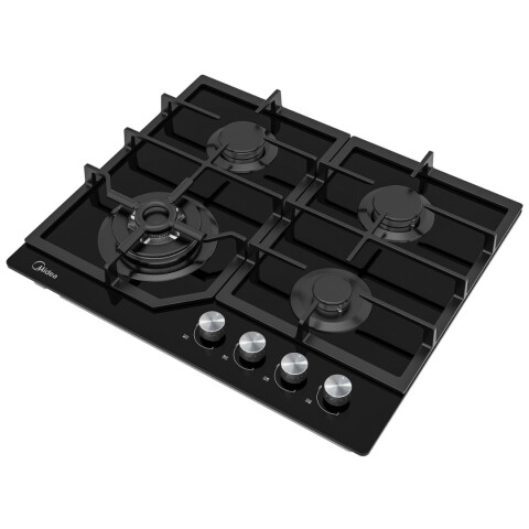 Anafe Midea 4 Hornallas a Gas Negro 05120060GJ084 Anafe Midea 4 Hornallas a Gas Negro 05120060GJ084
