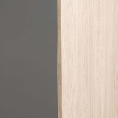 ARMARIO ALTO MADERA GRIS WORK 2 PUERTAS