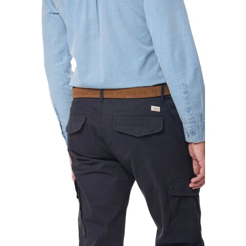 PANTALON CARGO 38-58 AZUL