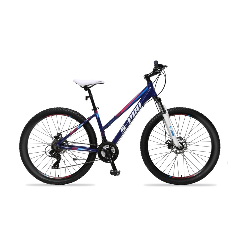 Bicicleta S-pro Mtb Aspen R.27.5 Dama Aluminio F/disco Violeta