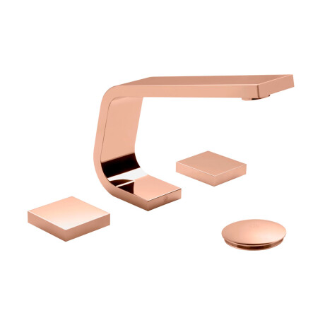 GRIFERIA DE LAVATORIO BIMANDO NIQUEL/CROMO FV BRONCE-ROSE GOLD