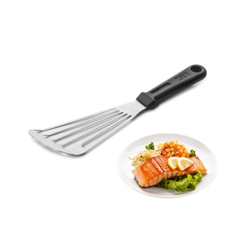 Espátula flexible para pescado en inox. Espátula flexible para pescado en inox.