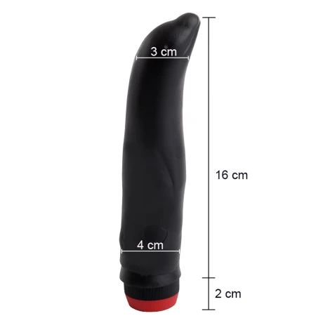 Vibrador Delfín Negro