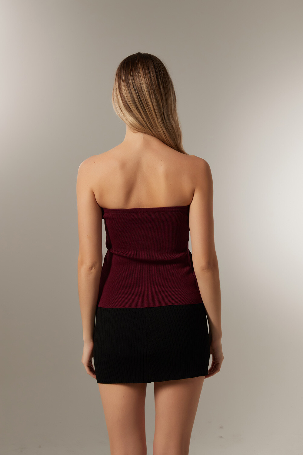 Tops Kartun Bordeaux Oscuro