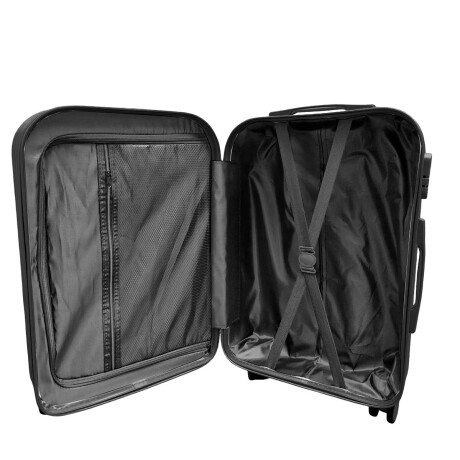 Set X3 Valijas Rígidas Viaje Livianas Carry + 14+ 24 Negro