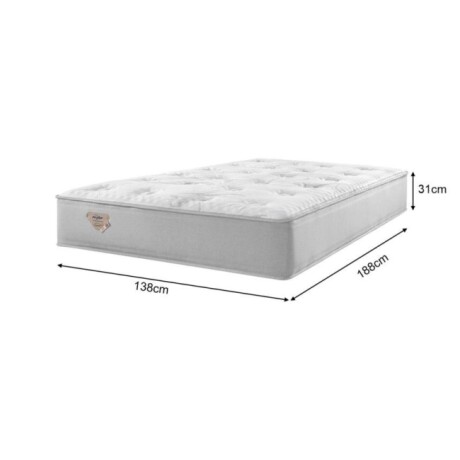 Colchon De Resorte Blend Ecoflex 2 Plazas 138x188 Colchon De Resorte Blend Ecoflex 2 Plazas 138x188