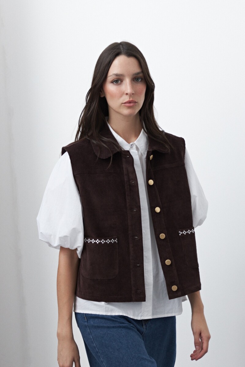 CHALECO BANNACK Chocolate