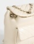 Mochilas Urbanas Puffy Mochila Puffy Con Solapa - Blanco Crudo