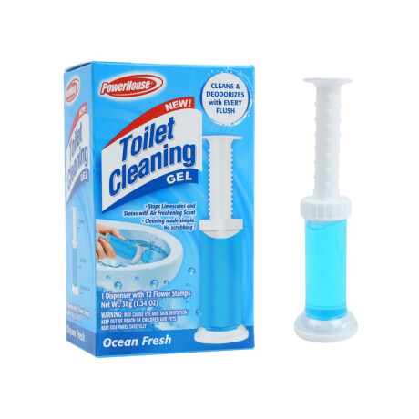 Gel limpiador para inodoro con dispensador 38g Gel limpiador para inodoro con dispensador 38g