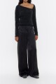 PANTALON FLUIDO Negro