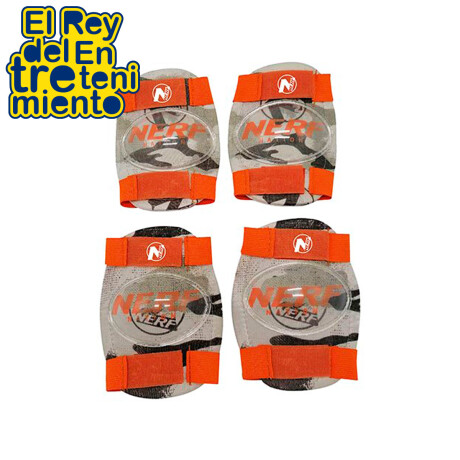 Set Protecciones Nerf Casco +2 Rodilleras +2 Coderas Set Protecciones Nerf Casco +2 Rodilleras +2 Coderas