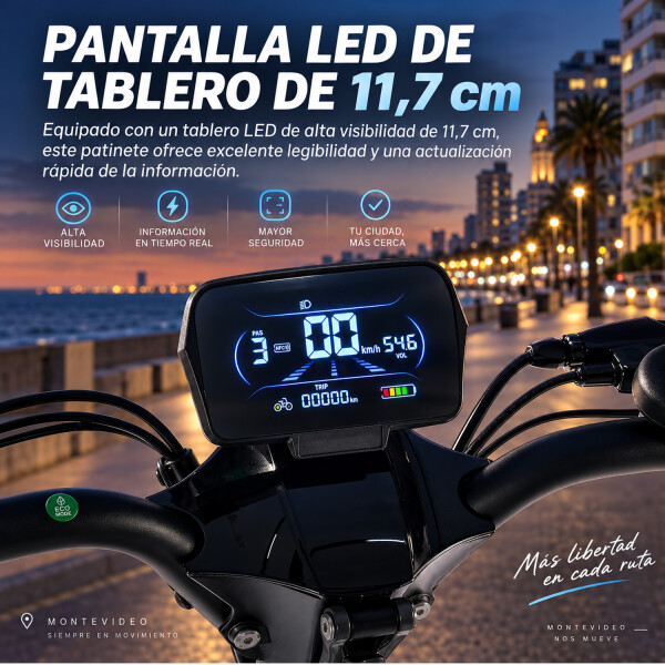 Monopatín Eléctrico Luxor Gt1 1500w MONOPATIN LUXOR GT1 1500W