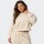 Buzo Fabletics Year Round Terry Crew Beige