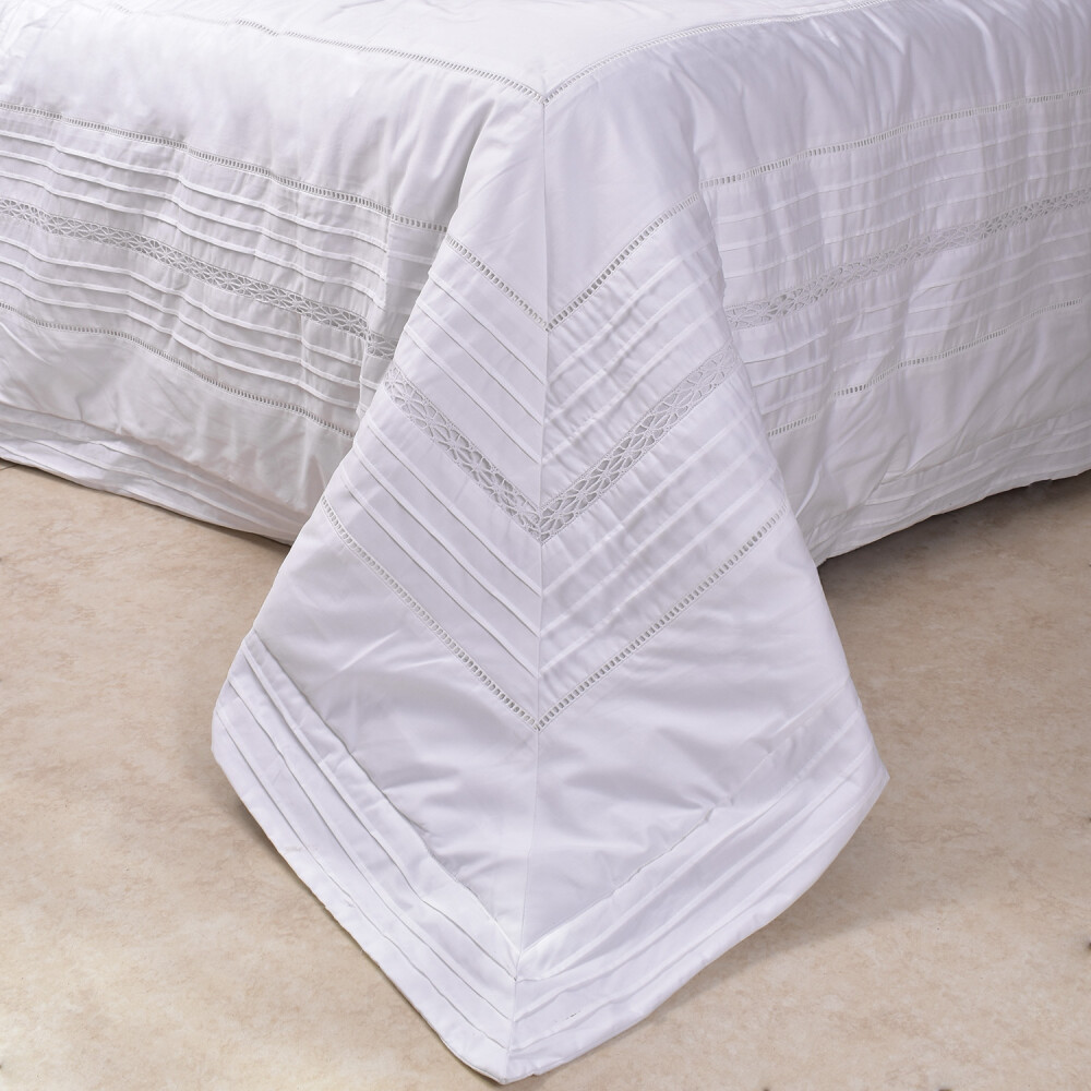 Edredon Col.Finezza Prestige Blanco S.King
