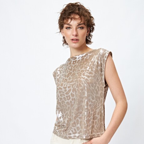 TOP HILTON Beige