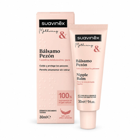 Bálsamo Pezón Suavinex 30ml Lactancia Lanolina Sin Perfume