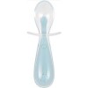 Cuchara silicona con TOPE buba celeste