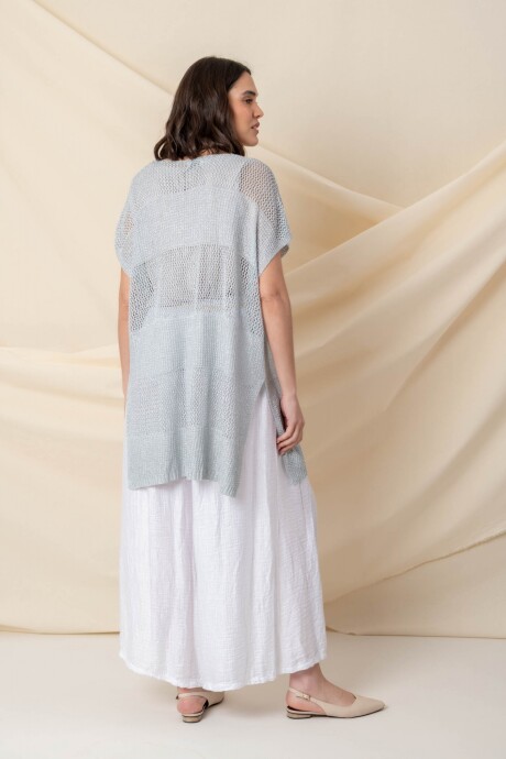 CHALECO CAMILLE Plateado