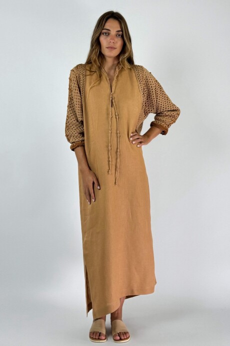 VESTIDO SERENA Camel