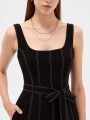 Vestido Caroa Negro