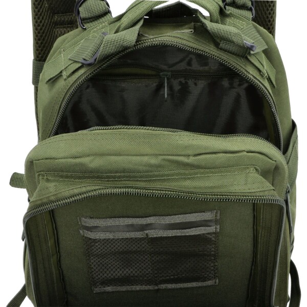 Mochila Táctica Militar Molle 30 Litros Caza Camping Viaje Color Verde Diseño De La Tela Lisa Mochila Táctica Militar Molle 30 Litros Caza Camping Viaje Color Verde Diseño De La Tela Lisa
