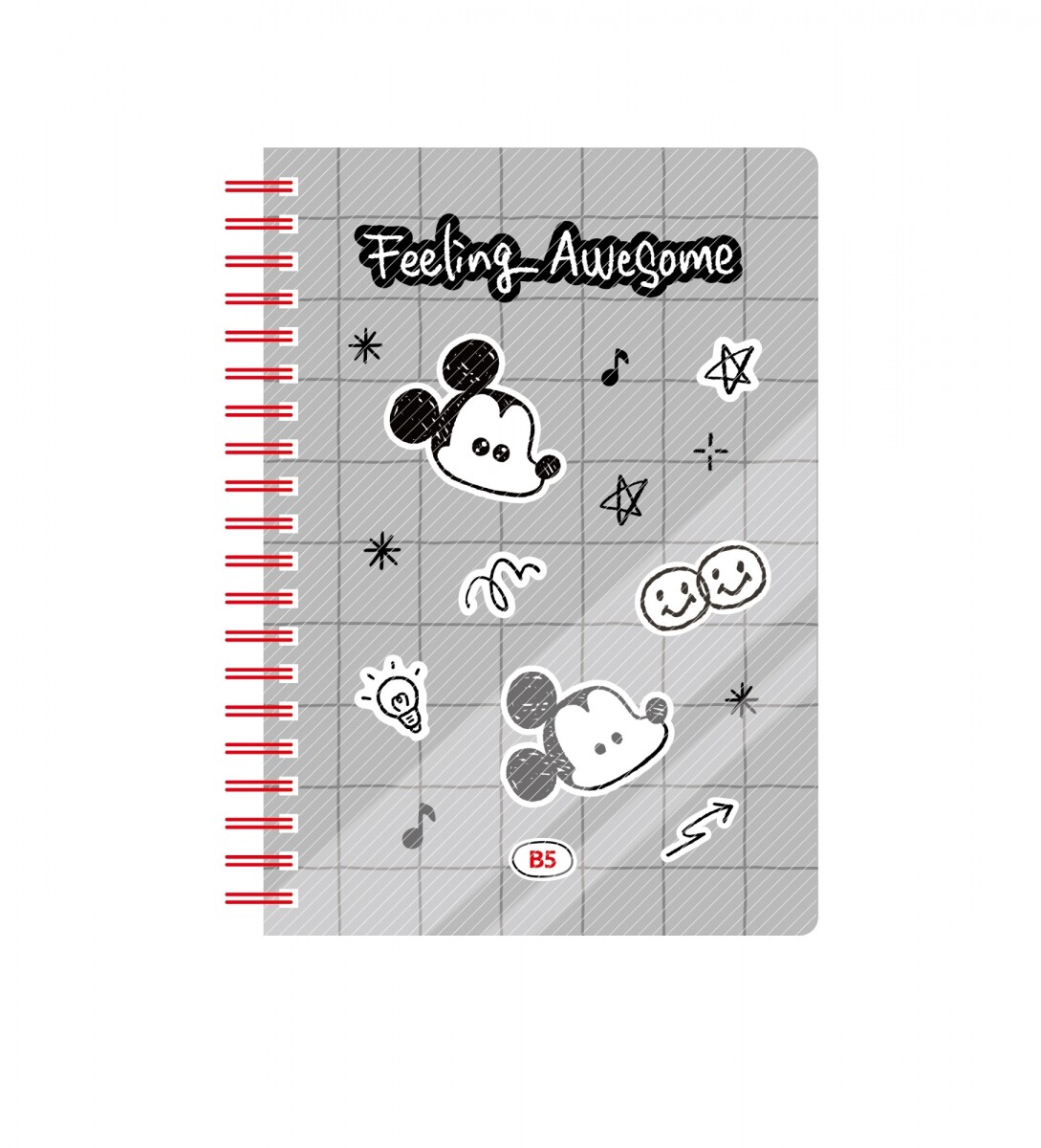 Cuaderno Disney espiral B5 