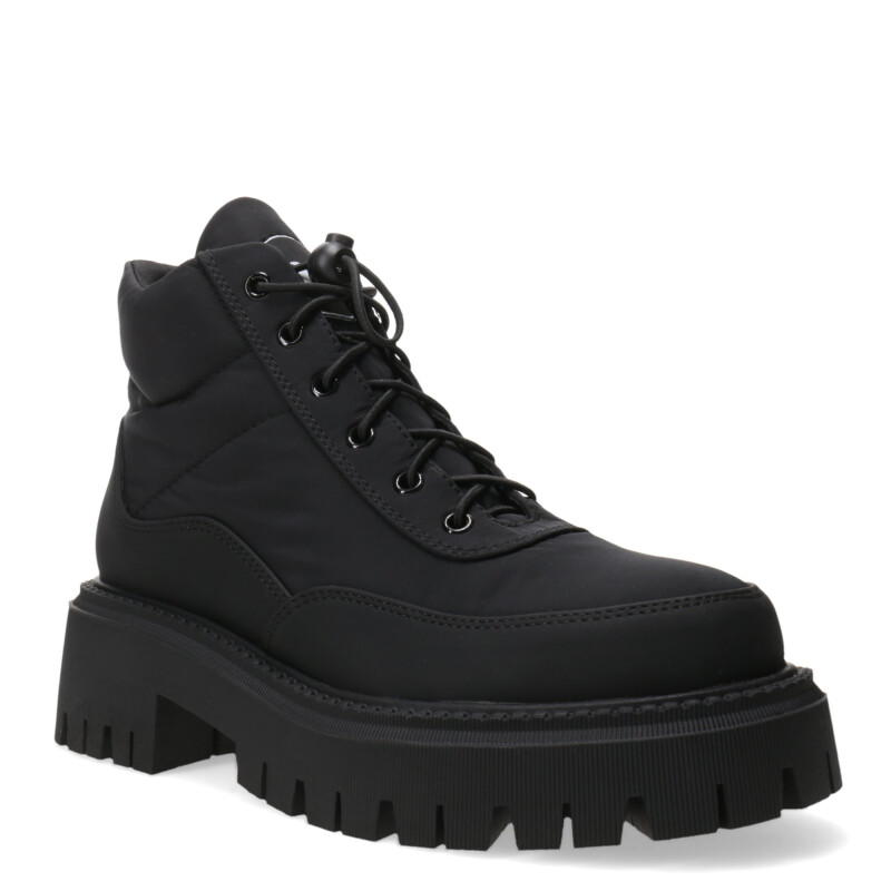 Botas de Mujer Miss Carol NANTU acordonada Negro