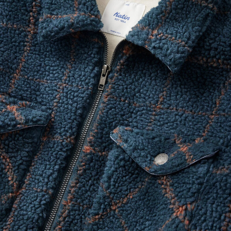 Campera Katin Anderson Sherpa - Azul Campera Katin Anderson Sherpa - Azul