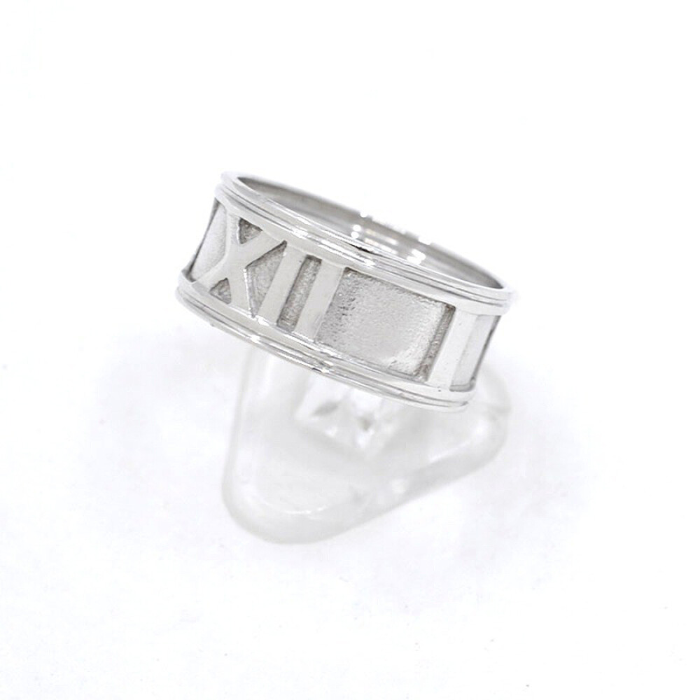 Anillo En Oro 18K Blanco Con Números Romanos Anillo En Oro 18K Blanco Con Números Romanos