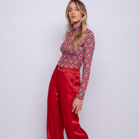 PANTALON QUIME Rojo Oscuro