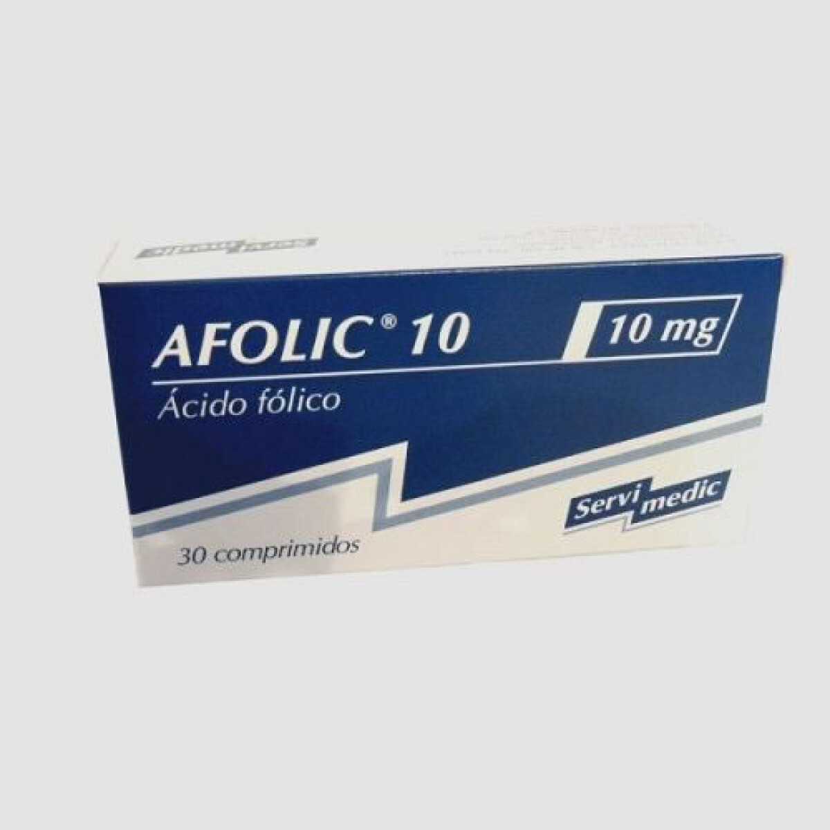 Afolic 1 mg x 30 Comprimidos – Suplemento de Ácido Fólico