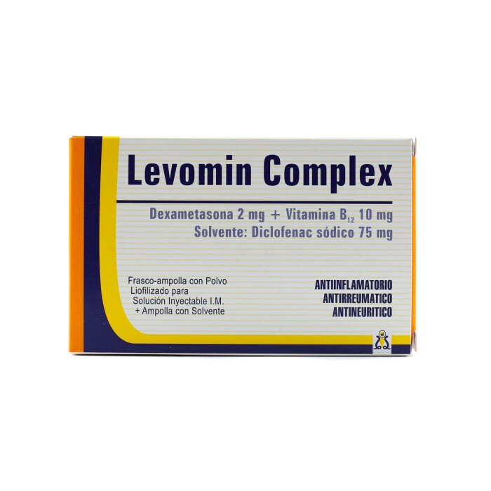 LEVOMIN COMPLEX AMP.X 1+1 CJ única