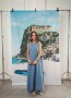 Vestido SOGNO Azul piedra