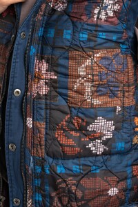 Chaleco Lavado Reversible Marino