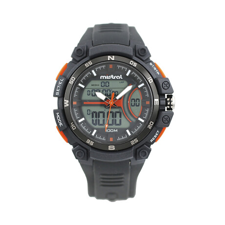 Reloj Mistral Deportivo Silicona Gris 0