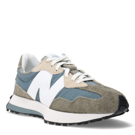 Championes de Hombre New Balance Life Style Azul Piedra - Blanco - Beige