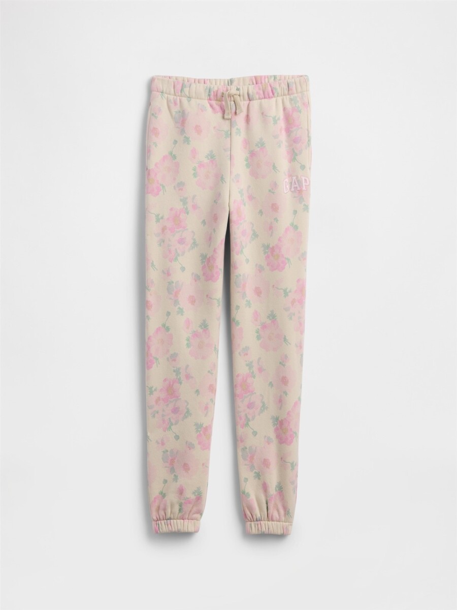 Pantalòn Deportivo Logo Gap Niña - Pink Floral 