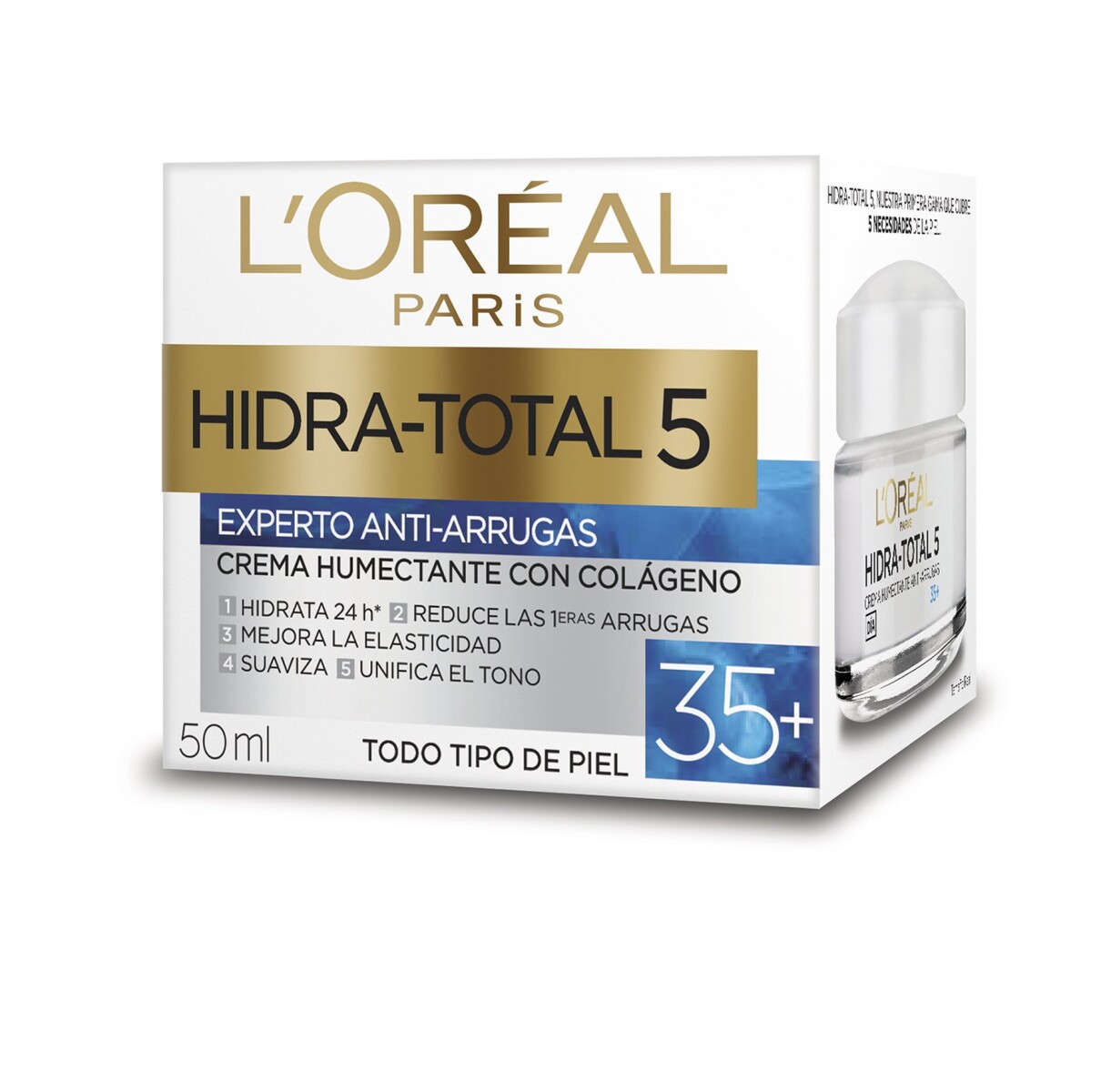L'oreal Dermo Expert Hidra Total 5 Wrinkle +35 50 Ml. 