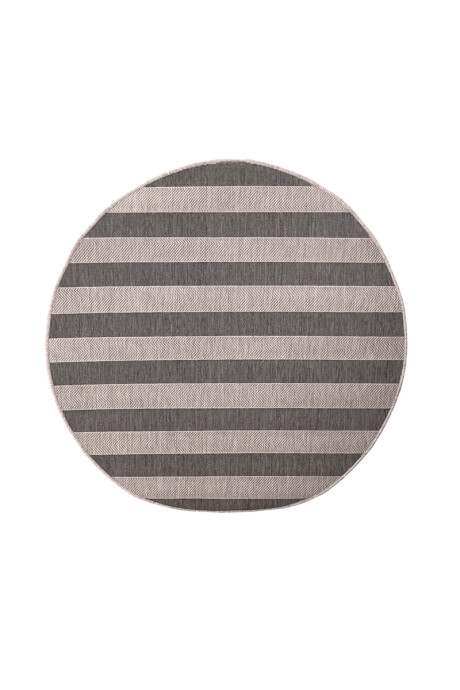 LINEO ALFOMBRA LINEO LIN/5031/3301/ 160CM DIAM SAND/ANTHRACITE