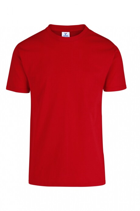 Camiseta a la base peso completo Rojo