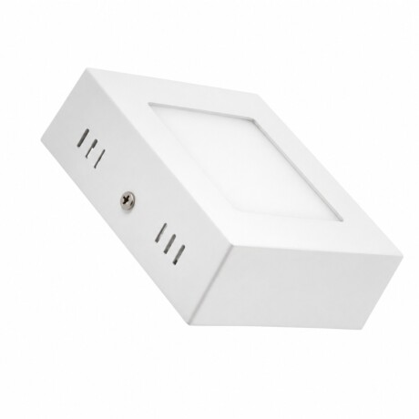 PLCA006 Panel LED Cuadrado de Adosar 6W Luz Cálida