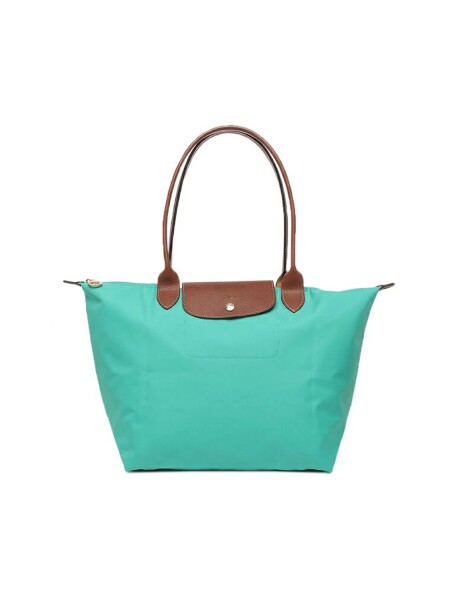 Longchamp -Cartera Longchamp plegable de nylon con cierre y asa larga, Le pliage L 0