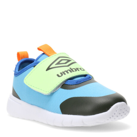 Championes Infantiles Umbro Pump Infantil Celeste - Verde