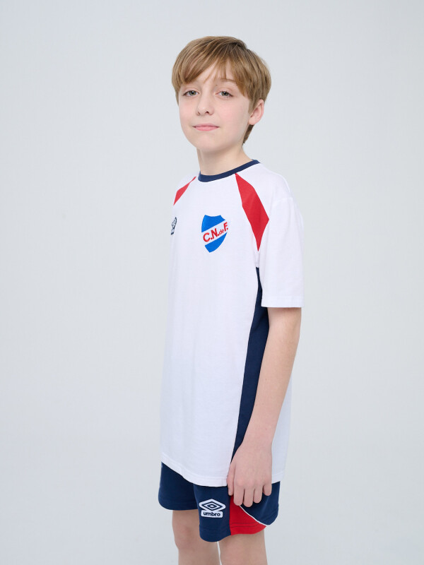 REMERA NEXO Nacional Junior Blanco