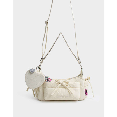 Cartera Multipocket Chicas Superpoderosas Blanco Crudo