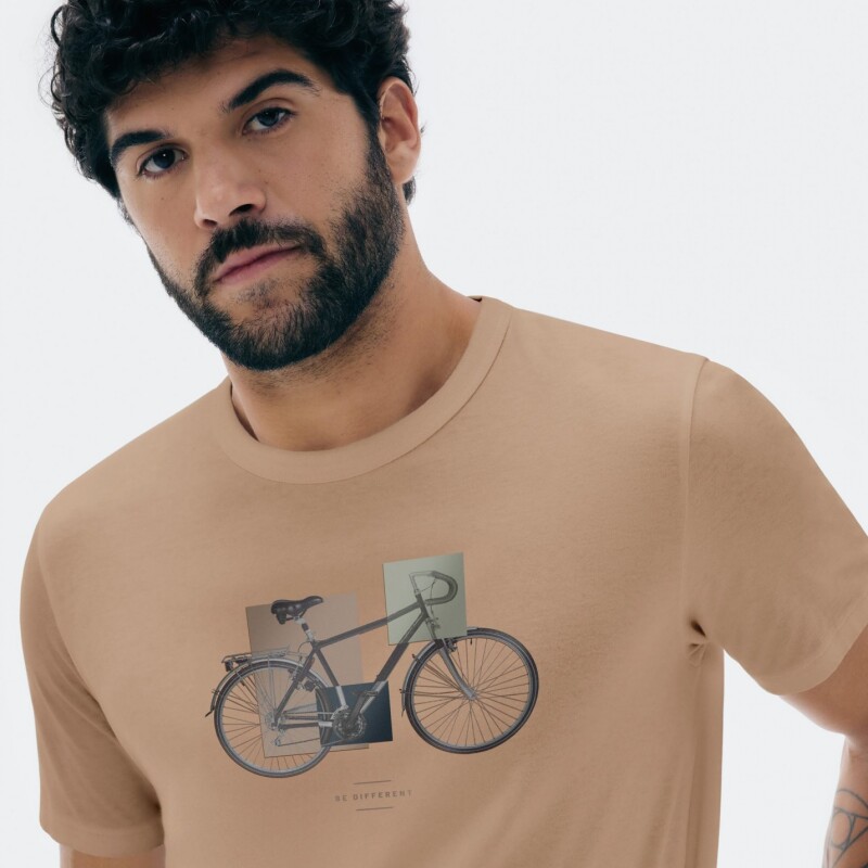 CAMISETA MM CAQUI CLARO